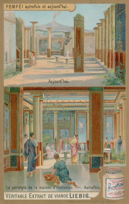 Peristilium (zuilengang) in het Huis van Holconius door European School
