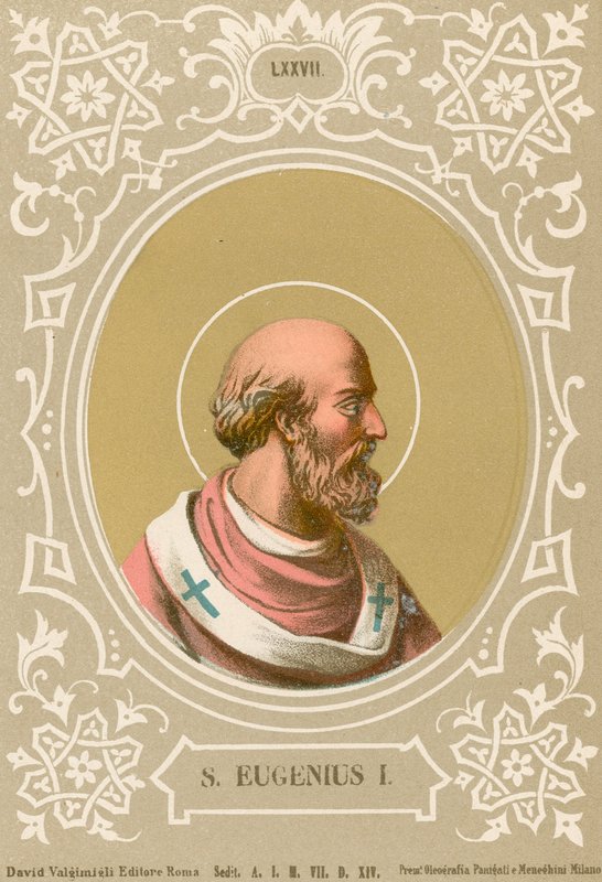 S. Eugenius I door European School