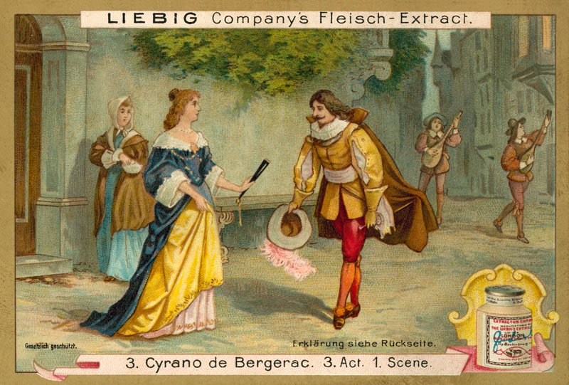 Scène uit Cyrano de Bergerac door European School