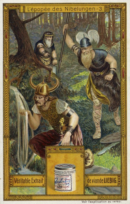 Scène uit het Nibelungenlied door European School