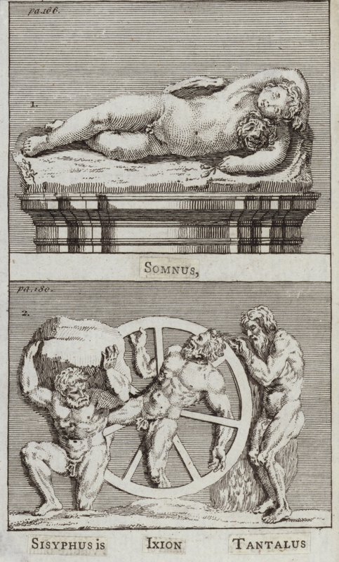 Somnus, Sisyphus, Ixion, Tantalus door European School