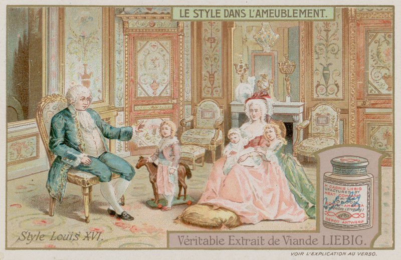Stijl van Lodewijk XVI door European School