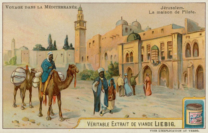 Het Huis van Pilatus in Jeruzalem door European School