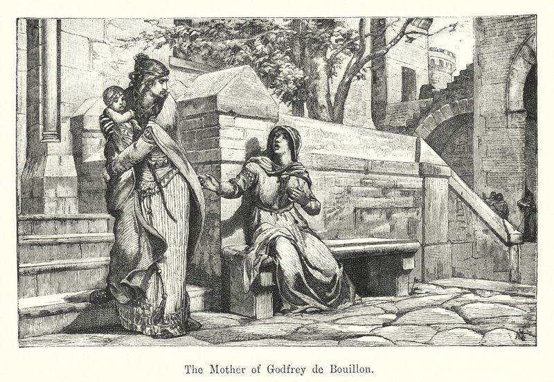 De moeder van Godfried van Bouillon door European School