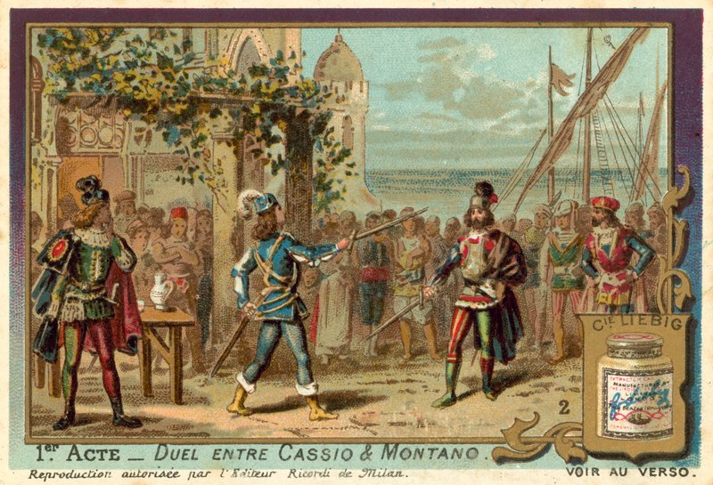 Het Duel van Cassio en Montano door European School
