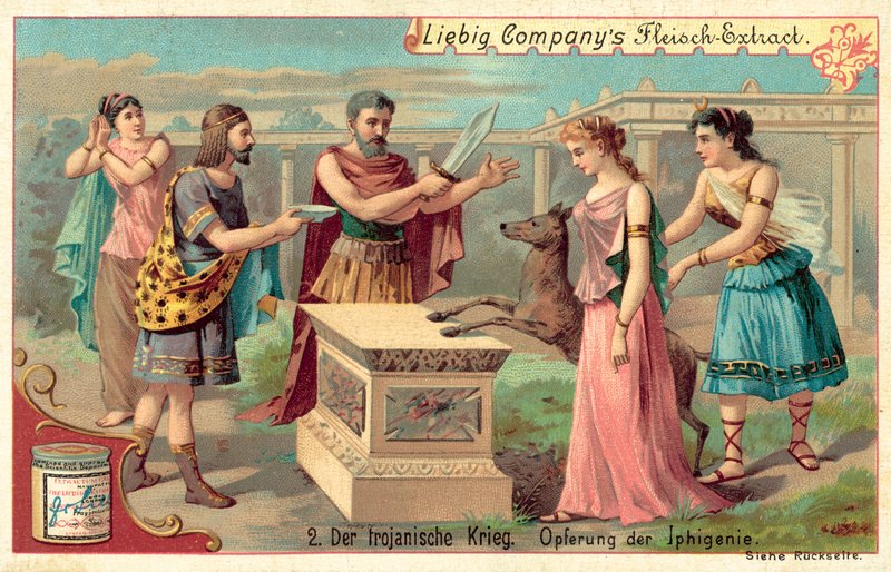 Het offer van Iphigenia door European School