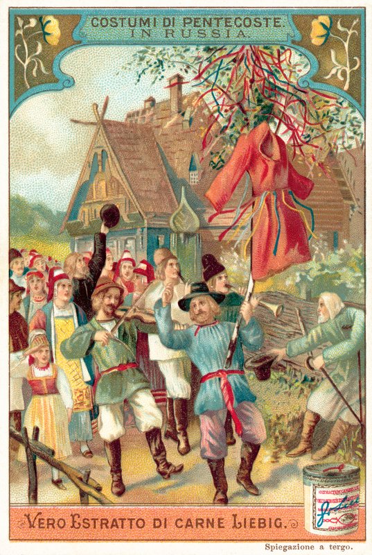 Traditionele Pinksterfeesten in Rusland door European School