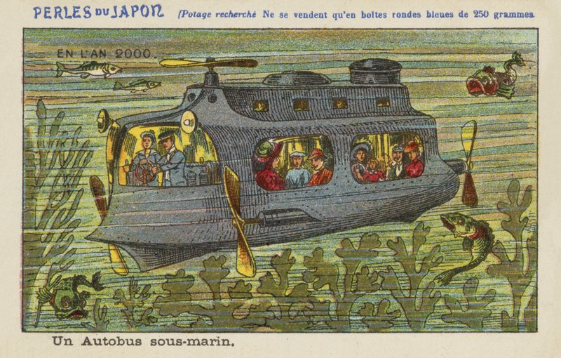 Onderwaterbus in het jaar 2000 door European School
