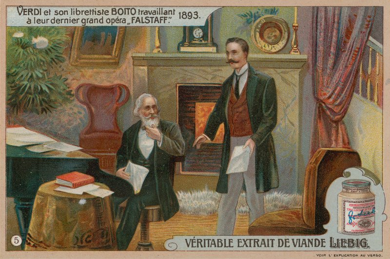 Verdi en Boito Componeren Falstaff door European School
