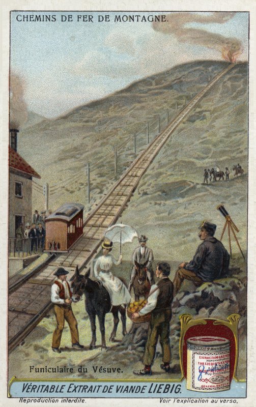 Vesuvius kabelspoorweg, Italië door European School