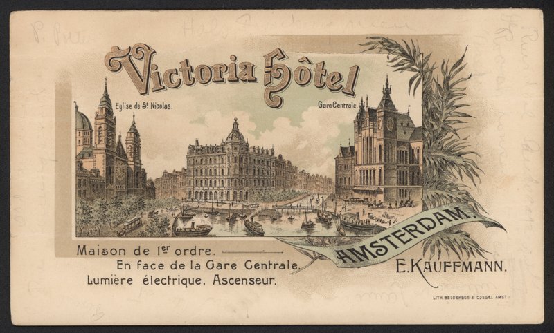 Victoria Hotel, Amsterdam door European School