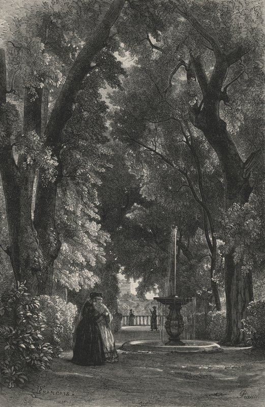 Villa Conti-Torlonia (gravure) door European School