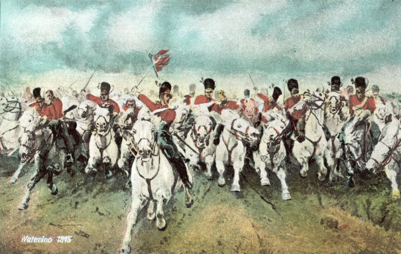 Waterloo 1815, Schotse cavaleriecharge door European School