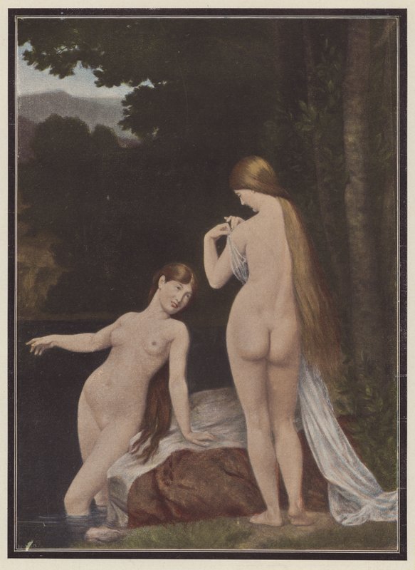 Vrouwen baden door European School