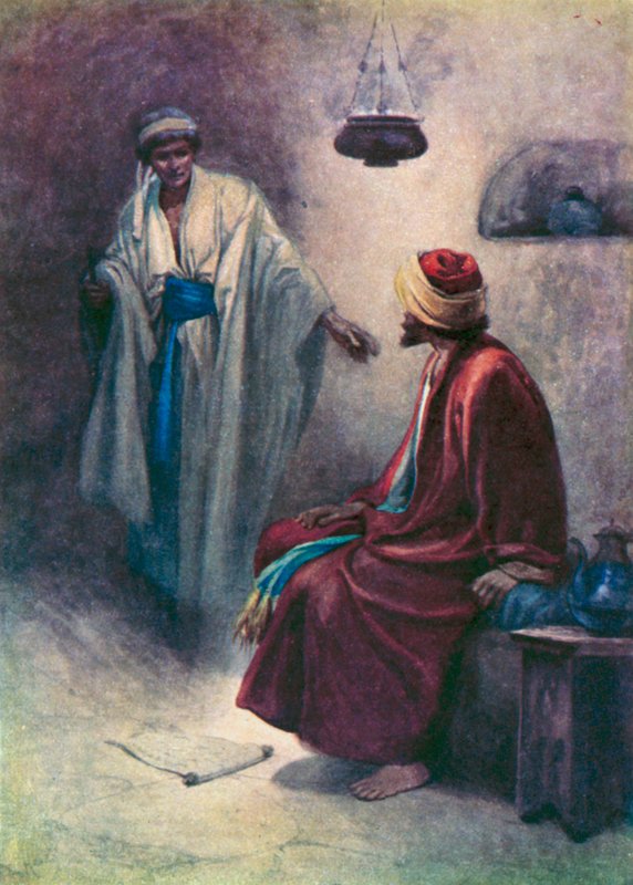 Pauls droom (kleur litho) door Evelyn Stuart Hardy