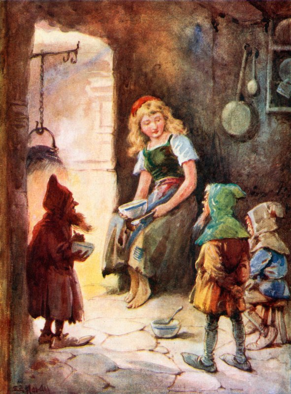 De Drie Kleine Mannen door Evelyn Stuart Hardy