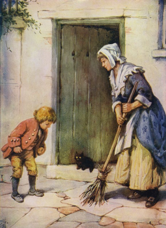 Ongeïdentificeerd Hans Christian Andersen verhaal door Evelyn Stuart Hardy