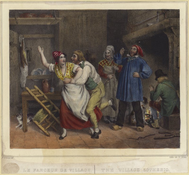 De dorpsverleider door F. Grenier