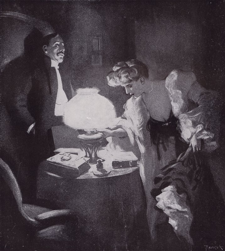 Bedenken door Ferdinand von Reznicek