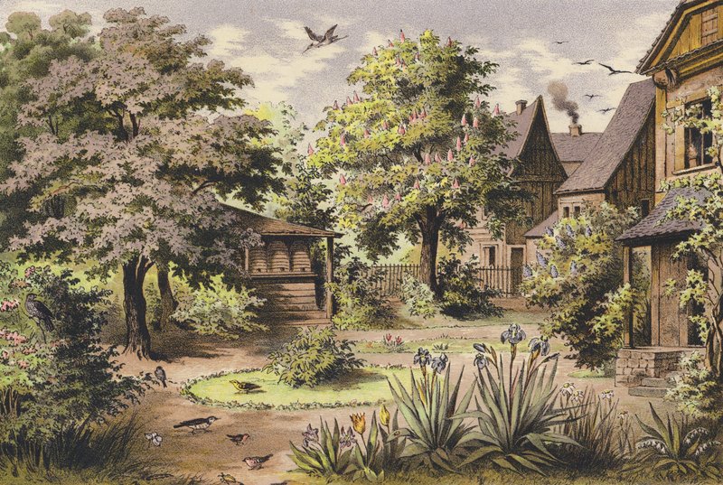 Mei door Ferdinand Karl Klimsch