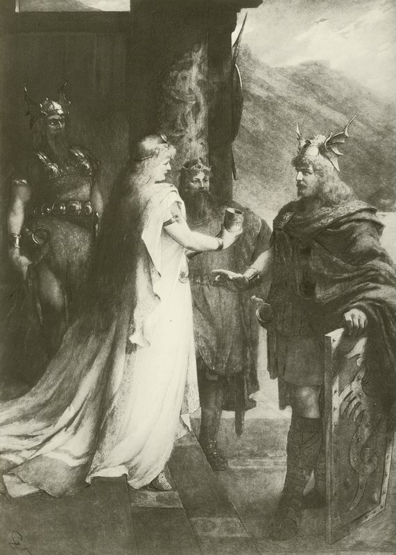 Gotterdammerung, Acte I door Ferdinand Leeke