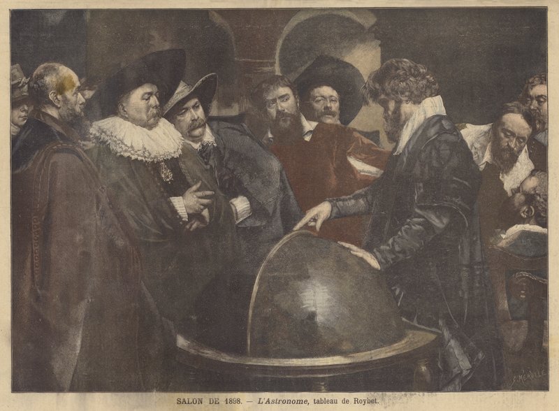 De astronoom door Ferdinand Roybet