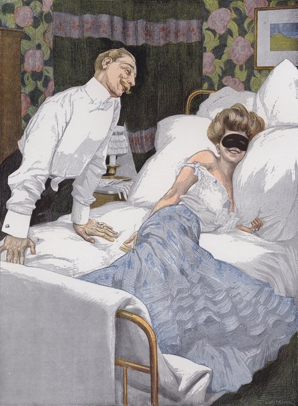Die Gschamige door Ferdinand von Reznicek