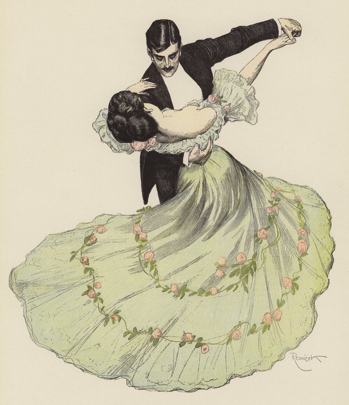 Valse Bleue door Ferdinand von Reznicek