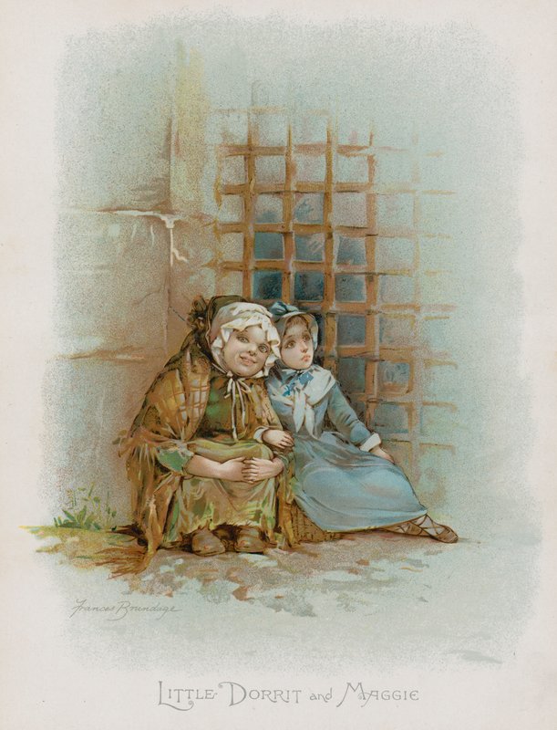 Kleine Dorrit en Maggie door Frances Brundage