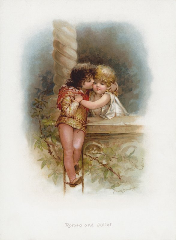 Romeo en Julia door Frances Brundage