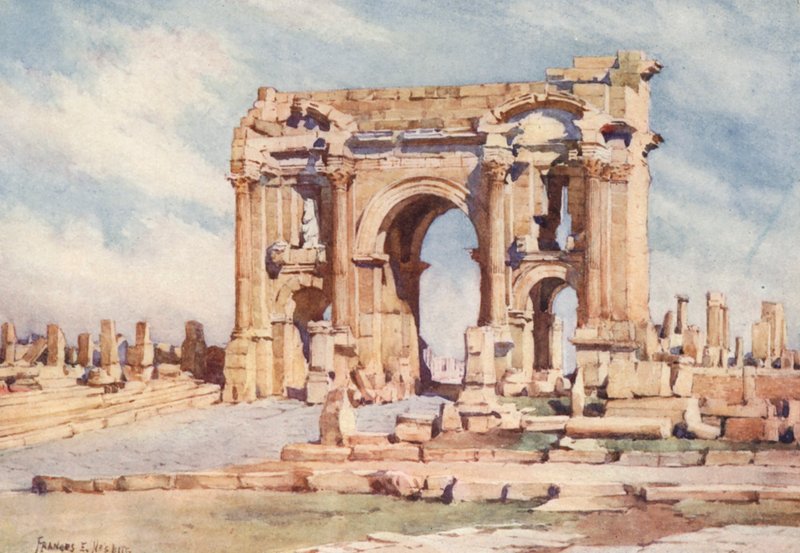 De Boog van Trajanus, Timgad door Frances Nesbitt