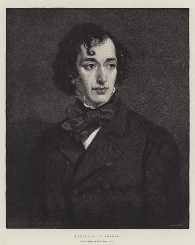 Benjamin Disraeli door Francis Grant