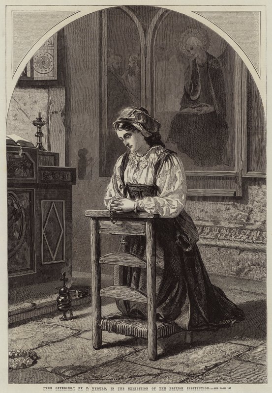 Het offer door Francis John Wyburd