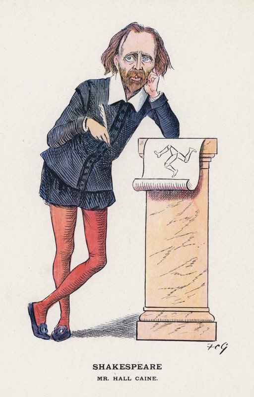 Shakespeare, Mr Hall Caine door Francis Carruthers Gould