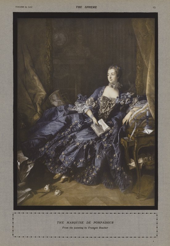 De Markiezin de Pompadour door François Boucher