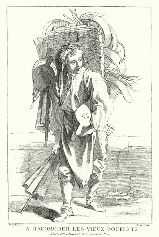 Balgreparateur door Francois (after) Boucher