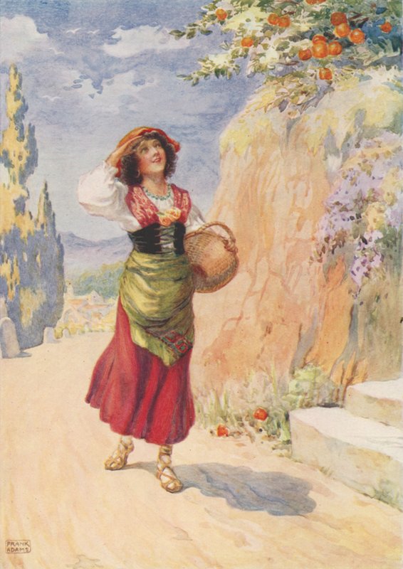 Pippa Passes, uit Pippa Passes door Robert Browning door Frank Adams