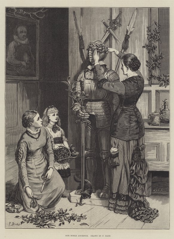 Onze Edele Voorouder door Frank Dadd