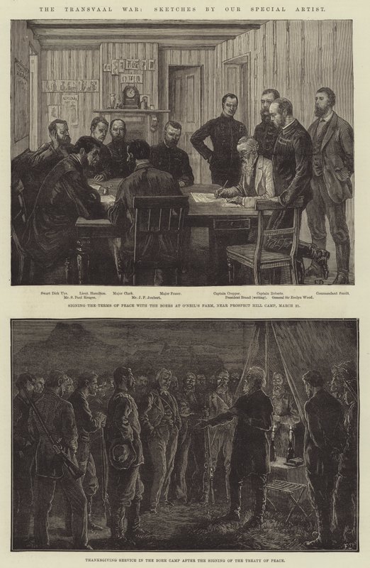 De Transvaal Oorlog door Frank Dadd