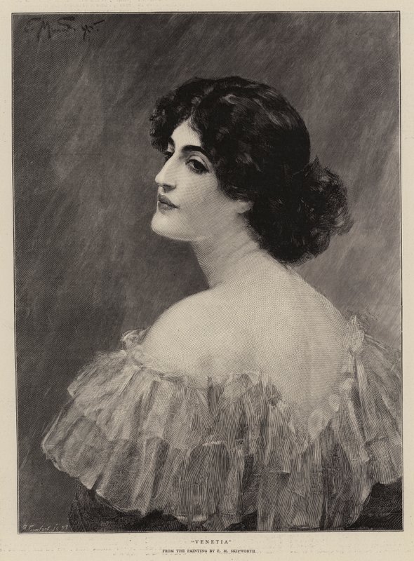 Venetië door Frank Markham Skipworth
