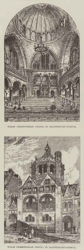 Nieuwe Welsh Presbyterian Chapel door Frank Watkins