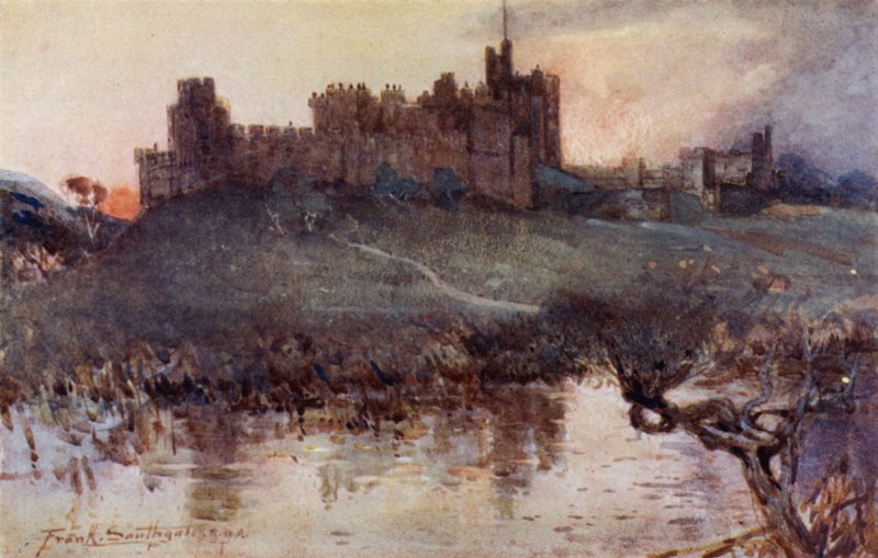 Alnwick Castle door Frank Southgate