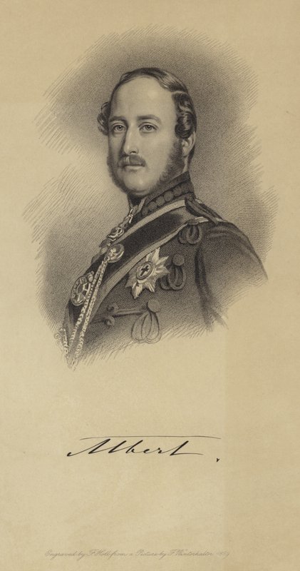 Portret van Albert, de prins-gemaal door Franz Xaver Winterhalter