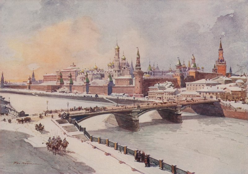 Het Kremlin door Frederic de Haenen