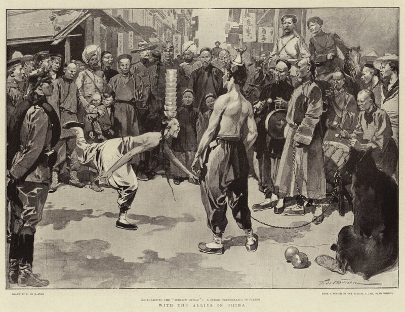 Met de Geallieerden in China door Frederic de Haenen