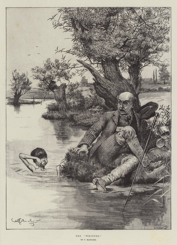 De Grote door Frederick Barnard