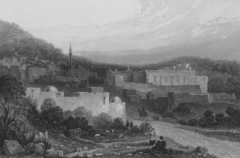 Nazareth door Frederick Catherwood