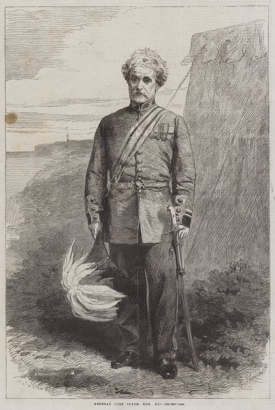 Generaal Lord Clyde door Frederick John Skill