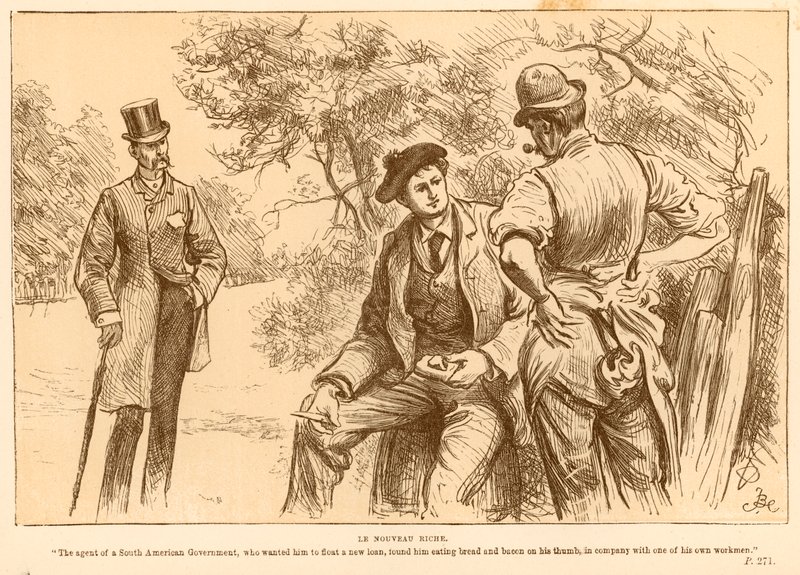 Le Nouveau Riche door Frederick Barnard