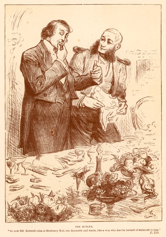 De Butler door Frederick Barnard